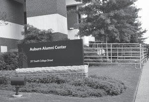 Auburn alumni are able to purchase and inscribe a brick for the under-construction walkway of the Auburn Alumni Center. (Danielle Lowe / PHOTO EDITOR)