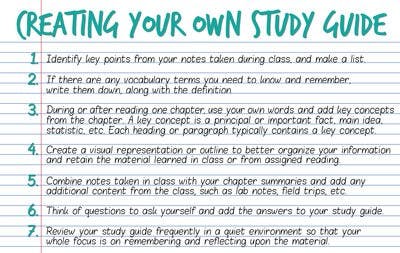 study guide