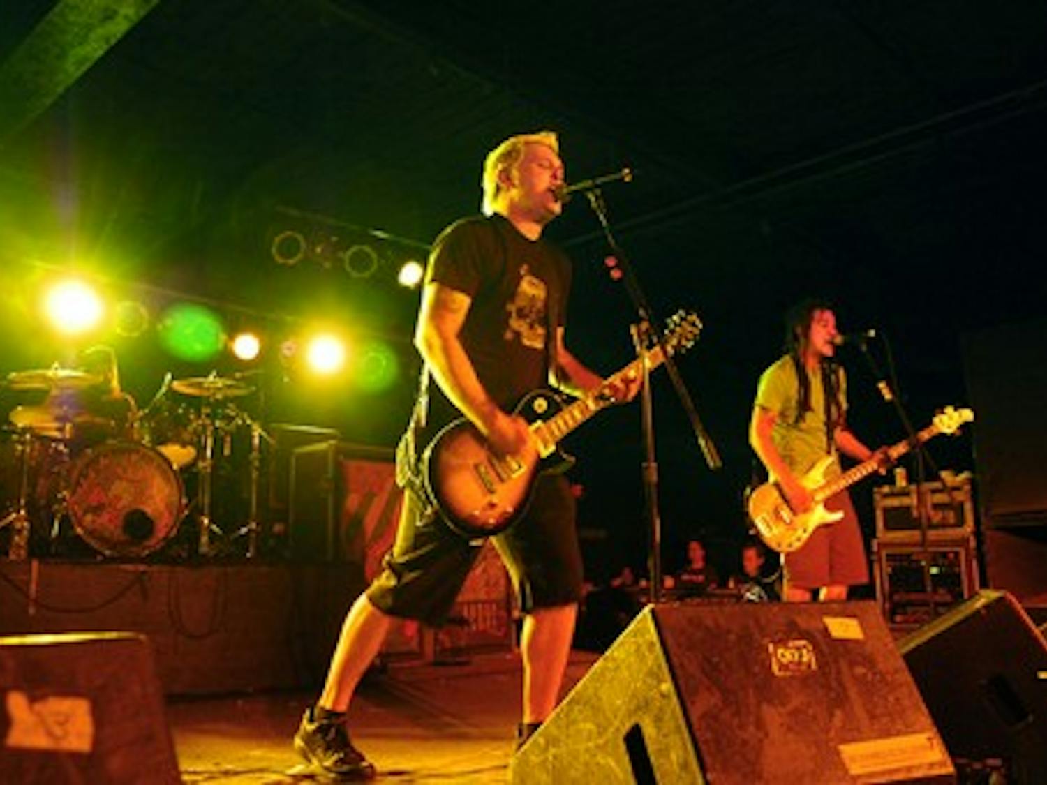 The ska-punk band Less Than Jake performs at The Masquerade in Atlanta.