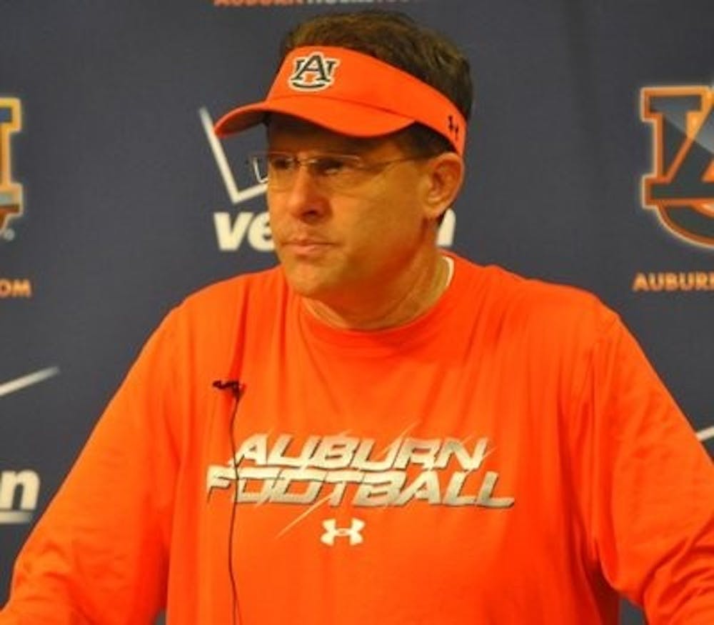 Malzahn said he was pleased with the end of fall camp and the start of Auburn's preparation for Washington State.
Anna Grafton / PHOTO EDITOR