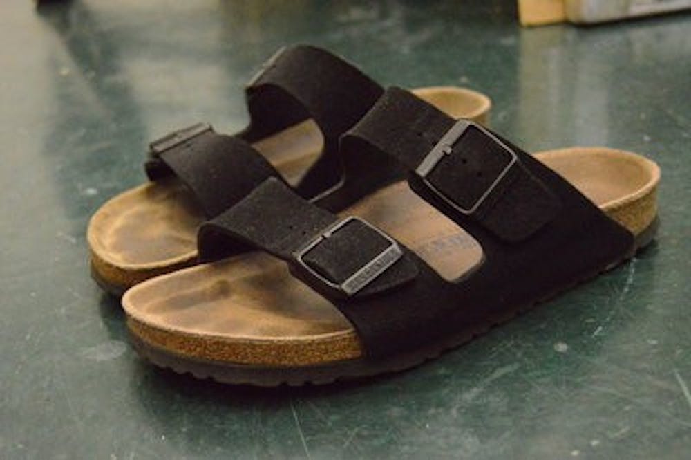 Birkenstock stoes have regained popularity in the U.S. (Emily Enfinger | Assistant Photo Editor)