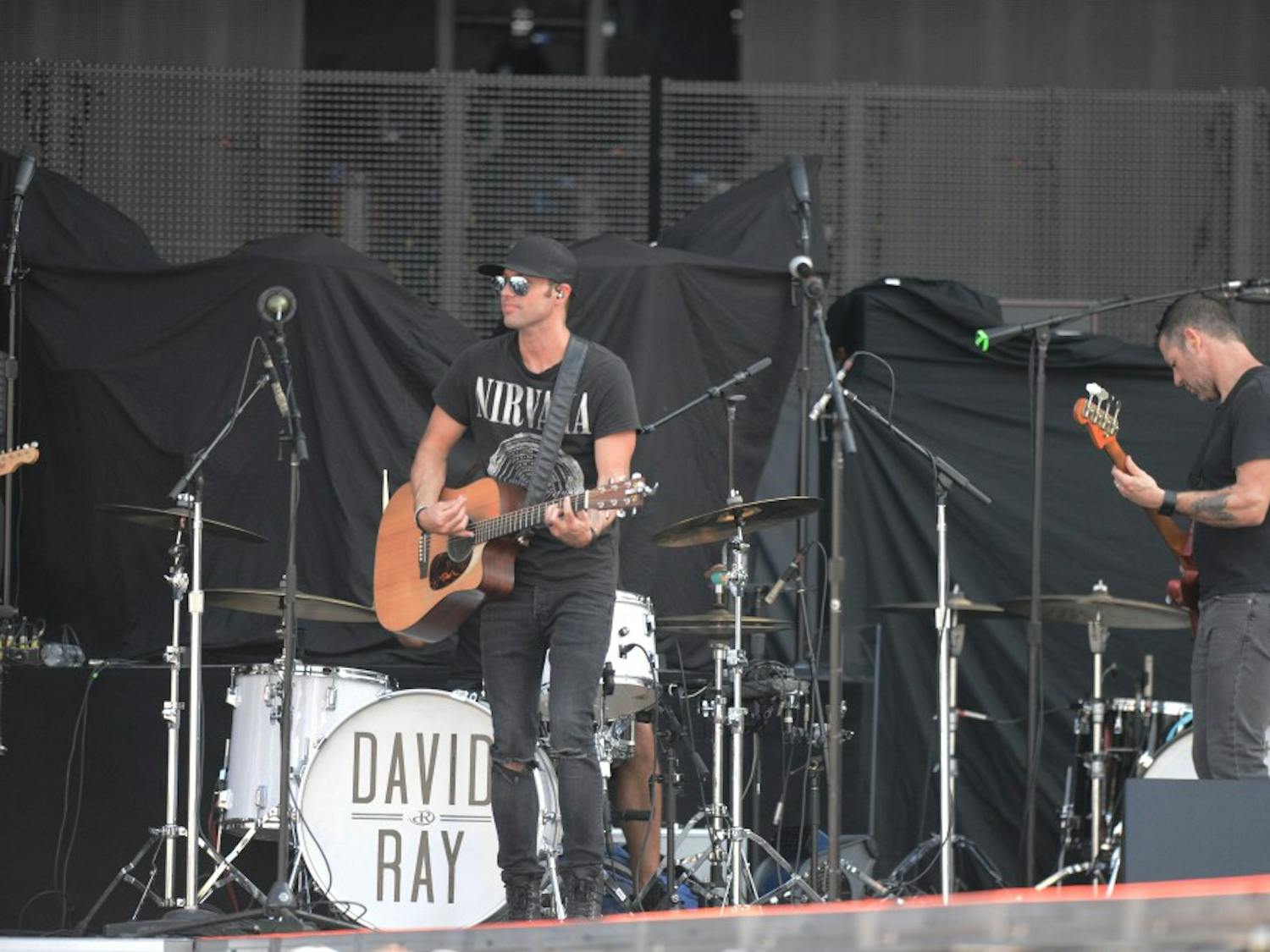 David Ray&nbsp;performs at Music and Miracles Superfest on Saturday, April 22, 2017 at Jordan-Hare Stadium in Auburn, Ala.