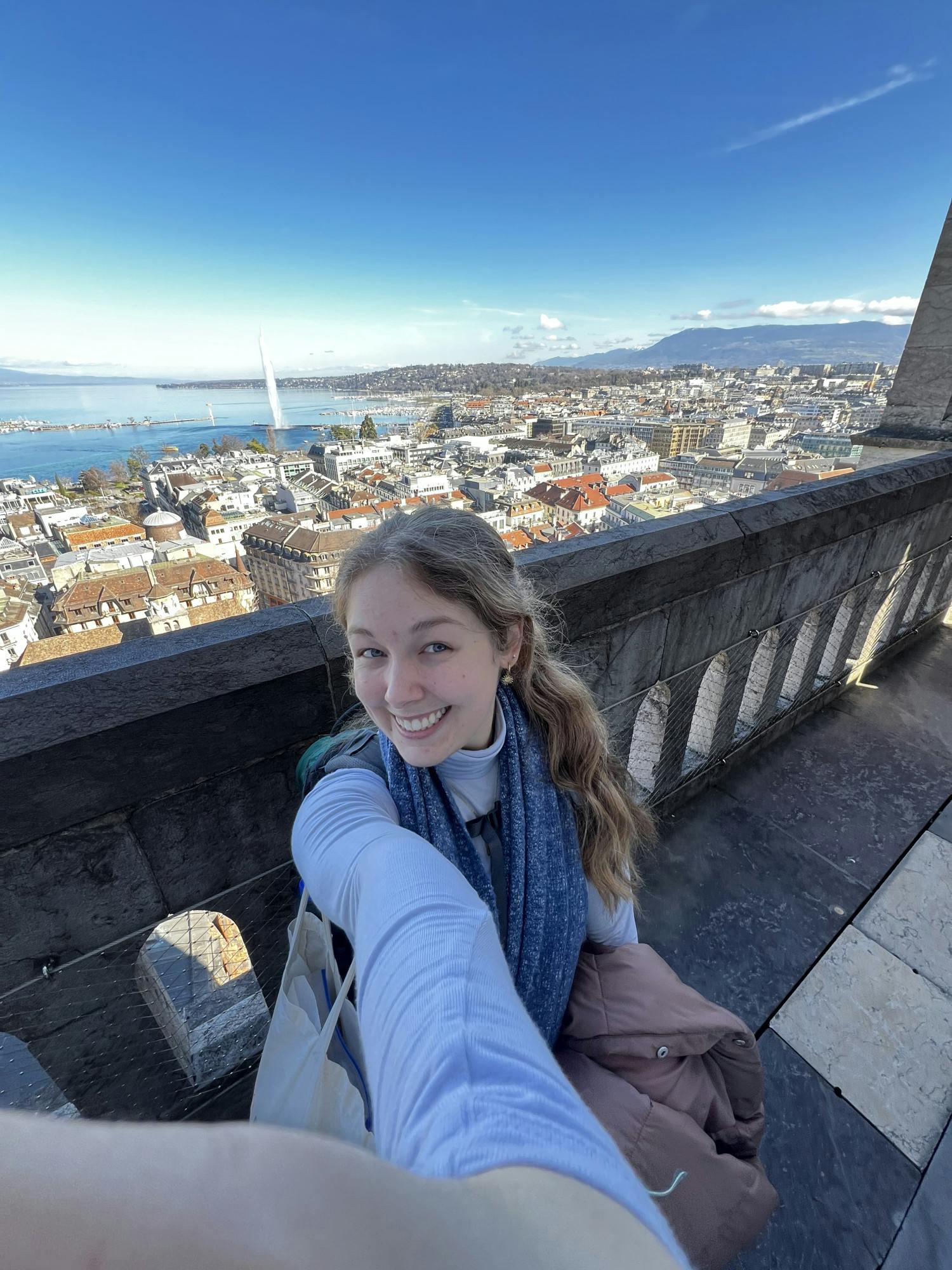 Sami Grace Donnelly during a study abroad trip