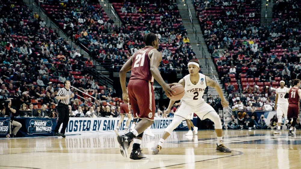 Bryce Brown (2)&nbsp;during Auburn vs. College of Charleston on March 16, 2018 in San Diego, Calif.