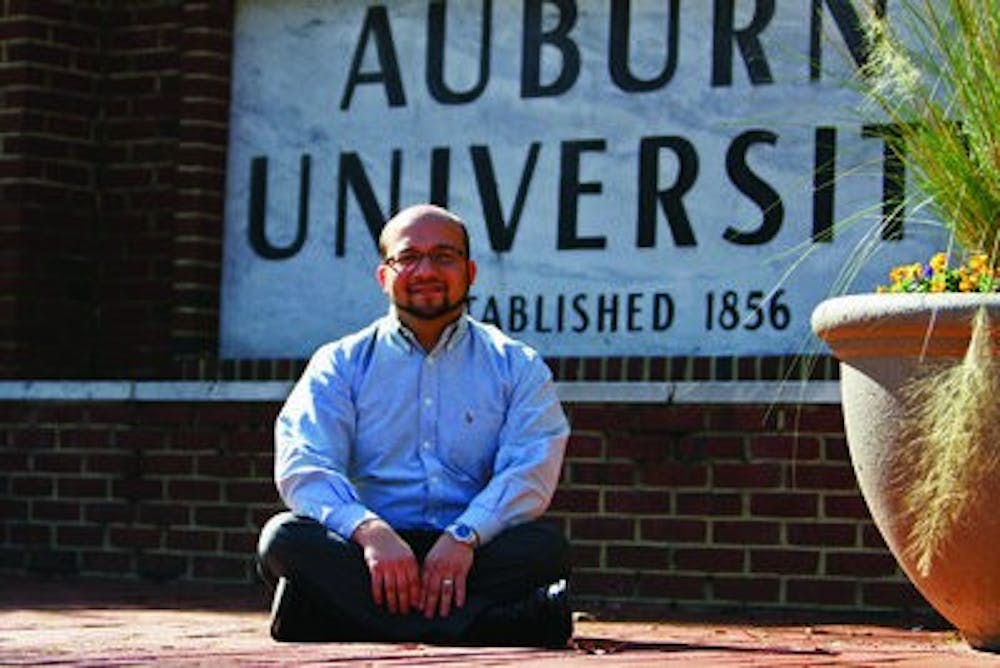 Asim Ali, adviser for the Muslim Students' Association, came to Auburn with his father at age 10.  (Rebecca Croomes / PHOTO EDITOR)