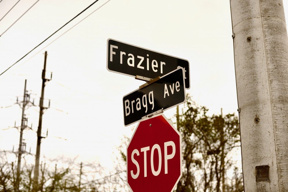 <p>Frazier Street has been changed by a number of student-oriented developments.</p>