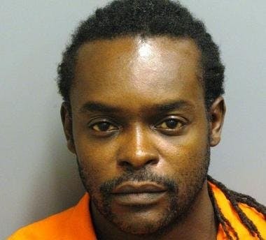 Photo of Gabriel Thomas, arrested for allegedly providing false information to police and hindering prosecution. (Courtesy of montgomerysheriff.com)