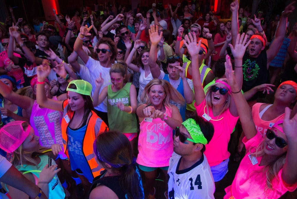 Auburn University Dance Marathon Rave, Thursday, Aug. 21. Charles Tatum / PHOTOGRAPHER