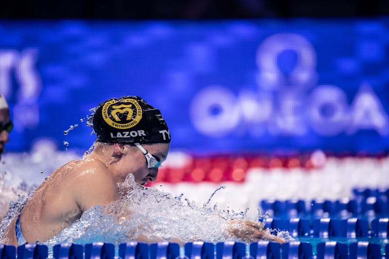 Annie Lazor. photo via: Mike Lewis/USA Swimming.