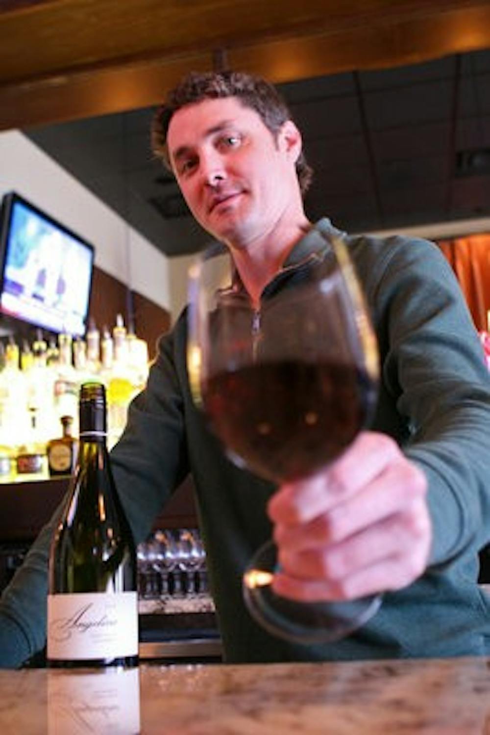 Andrew Harris is the general manager and wine expert at Maestro 2300. (Rebecca Croomes / PHOTO EDITOR)