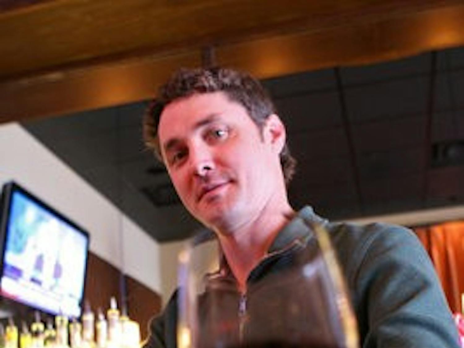 Andrew Harris is the general manager and wine expert at Maestro 2300. (Rebecca Croomes / PHOTO EDITOR)