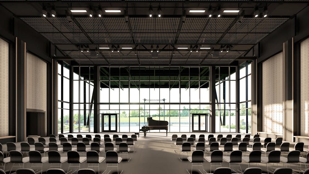 <p>Rendering of Studio Theatre created by Wilson Butler Architects. Contributed by Jonathan Ashley Osborne, director of communications and marketing from Jay and Susie Gogue Performing Arts Center.</p>