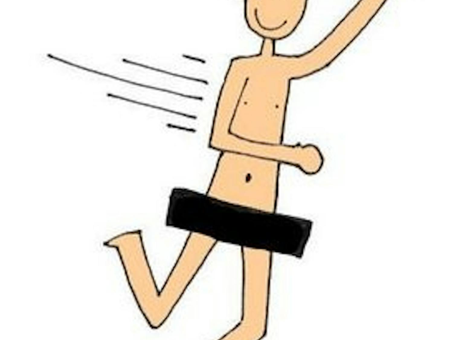 10. Streaking through The Quad
"I'm writing a book about streaking at Auburn; at least it's kind of about streaking."