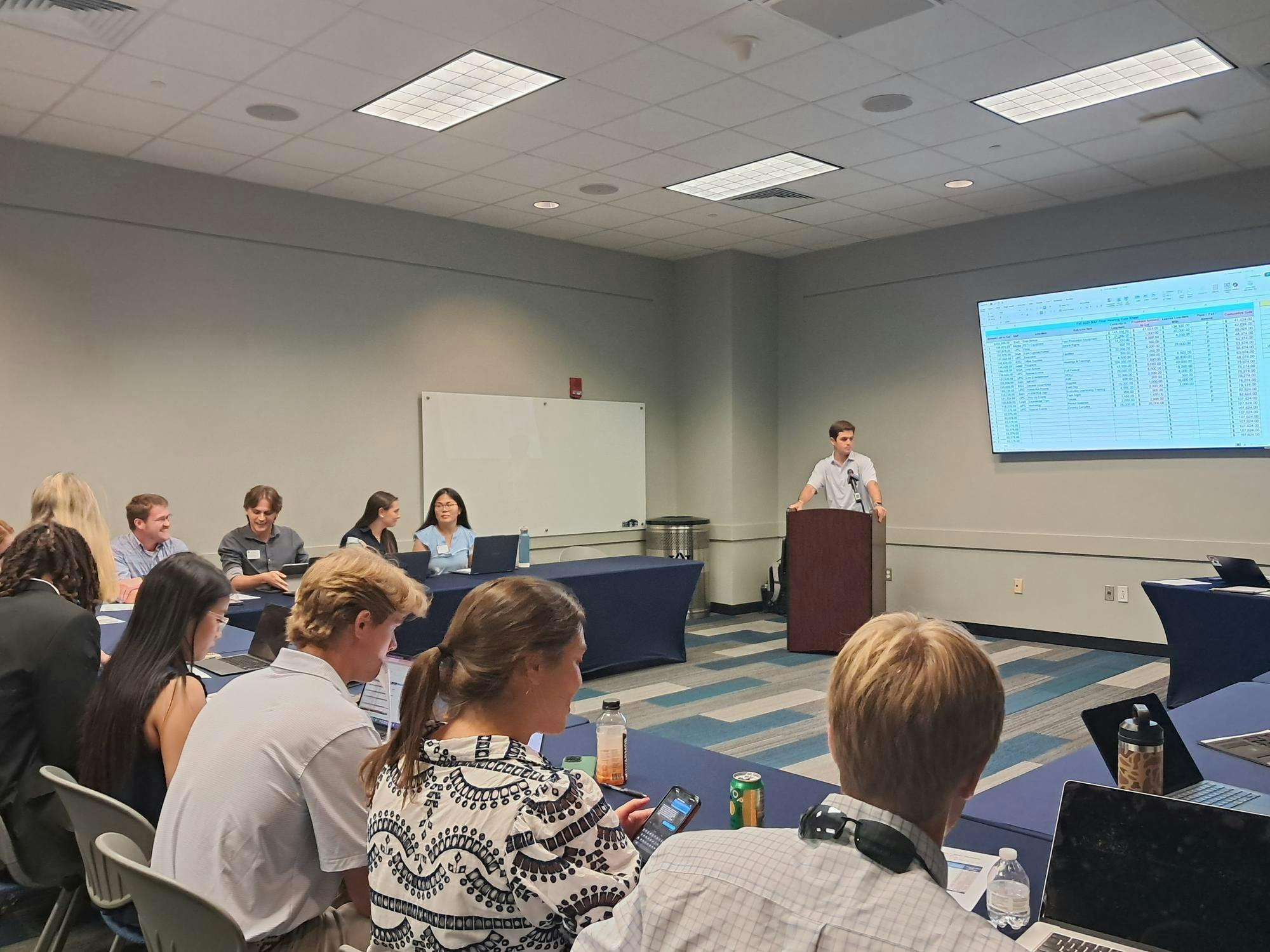 End of a recess taken during the fall 2025 budget and finance meeting on Oct. 7, 2025.