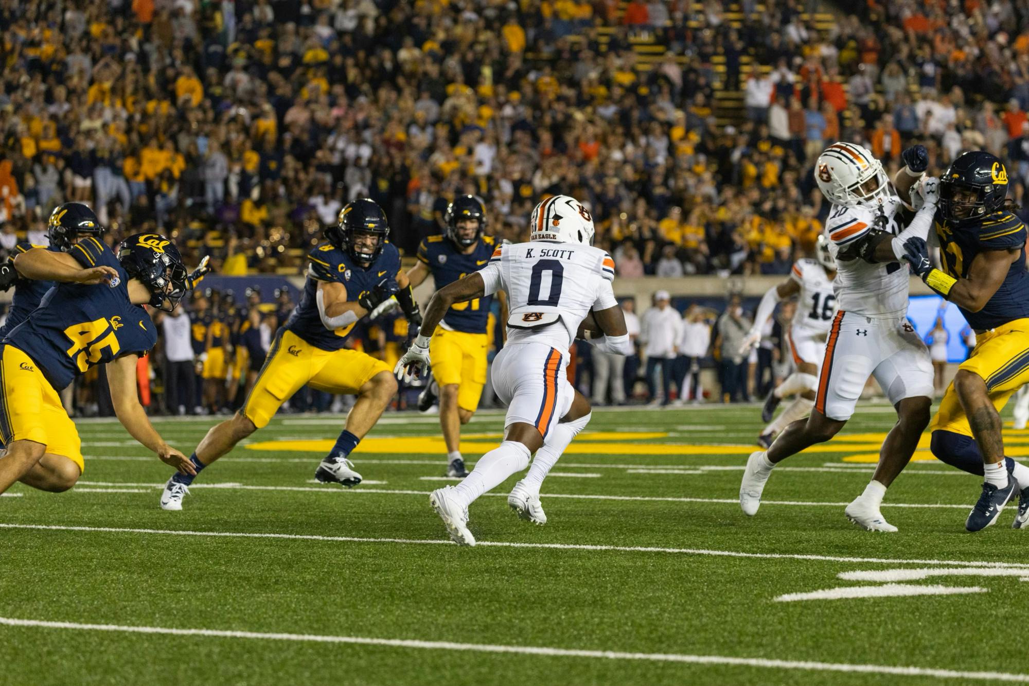 Keionte Scott vs Cal