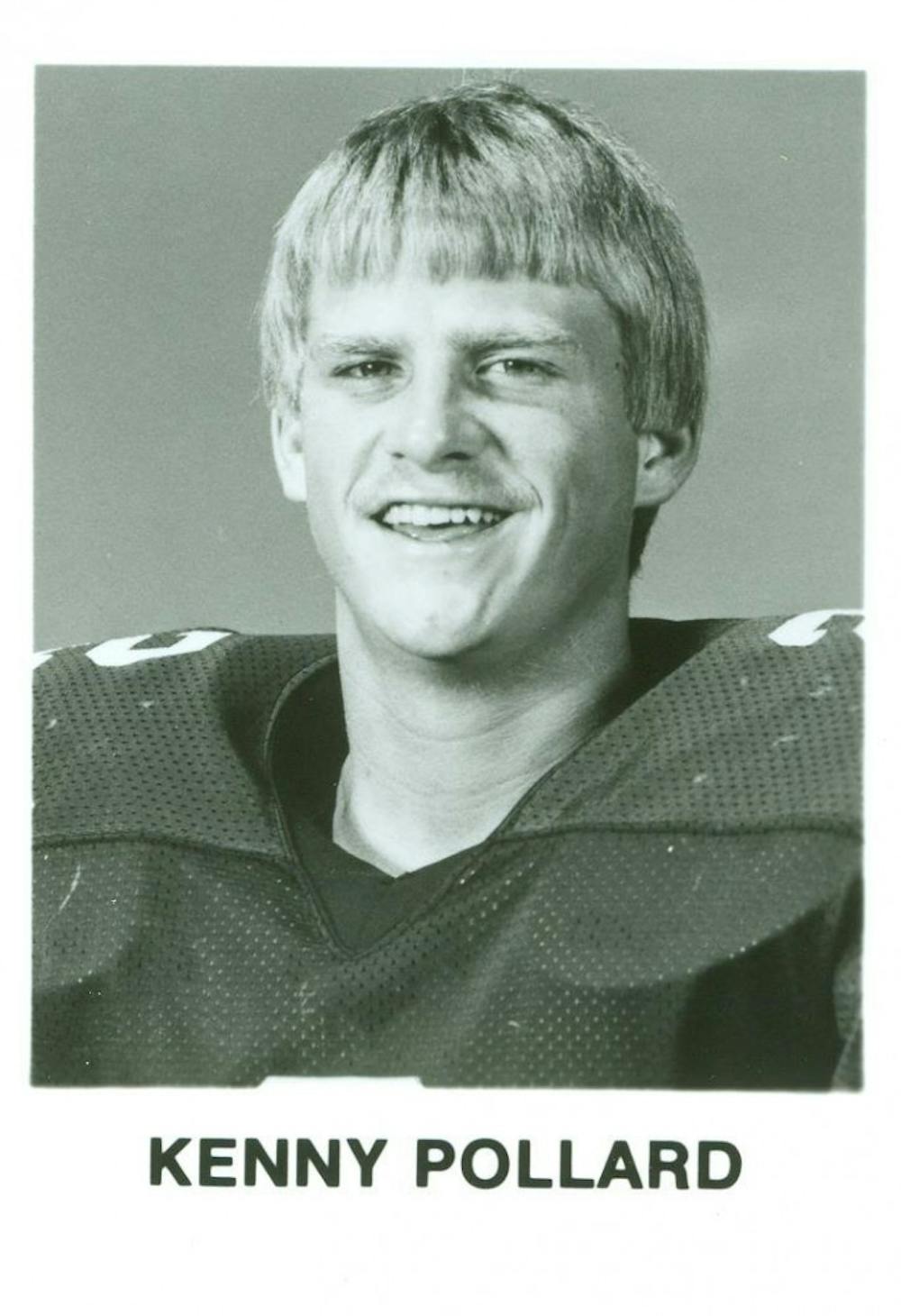 <p>Kenneth "Kenny" Pollard from the 1985 Auburn football freshmen photo. Via Auburn Athletics archives.</p>