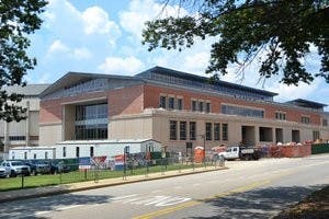 The new student recreation center was designed to cater to a wide variety of interests. (Danielle Lowe / PHOTO EDITOR)