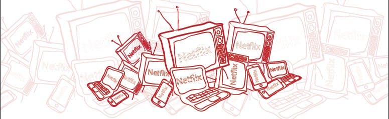 Binge-watching Netflix has become a popular attraction for students.