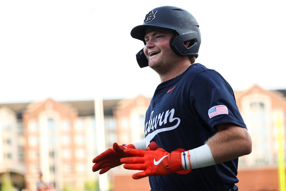 AUBURN, AL - APRIL 24 - Auburn's Chase Fralick (3) - #6 Auburn Tigers vs. #9 Oklahoma Sooners at Plainsman Park in Auburn, AL on Friday, April 24, 2026.

Photo by Zach Bland/Auburn Tigers