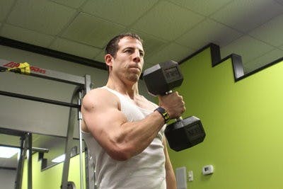 Aaron Willing has been training clients at Fitness Together for almost two years. (Robert Lee / EDITOR-IN-CHIEF)