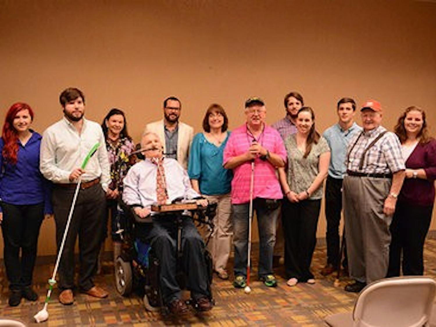 Industrial design students create cane for veteran 2