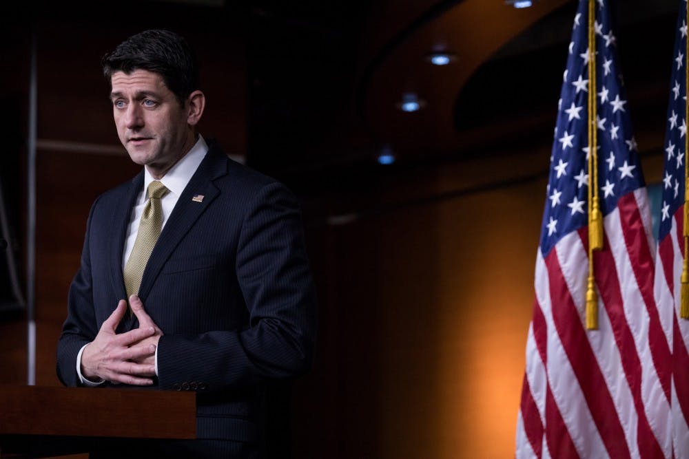 House GOP leaders dismiss Trump plan to arm teachers as a local matter