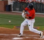 Cullen Wacker up to bat. (Courtesy of Auburn Athletics)