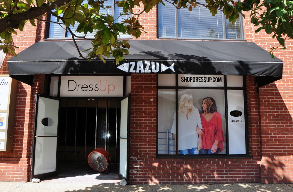 The inside of&nbsp;Dress Up is under construction on East Magnolia Avenue in Auburn, Ala., on Sept. 27, 2016.