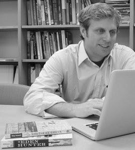 English professor Skip Horack has written two novels on the New York Times Best-seller list. (Emily Morris / ASSISTANT PHOTO EDITOR)