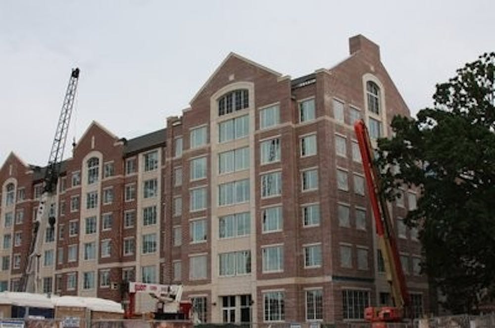 'Upscale' South Donahue dorms near completion in time for fall semester