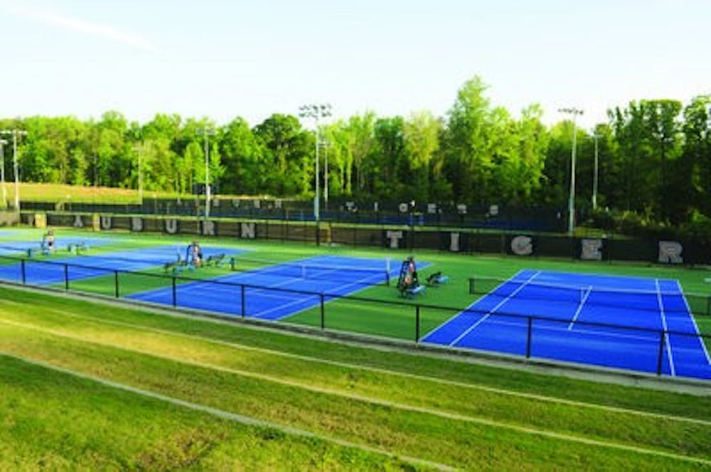 Yarbrough Tennis Center is located off Richland Road. Its monthly mixer is sponsored by the Auburn Community Tennis Association. The next mixer is Friday at 6:30 p.m. The cost is $5 for nonmembers. (Christen Harned / ASSISTANT PHOTO EDITOR)