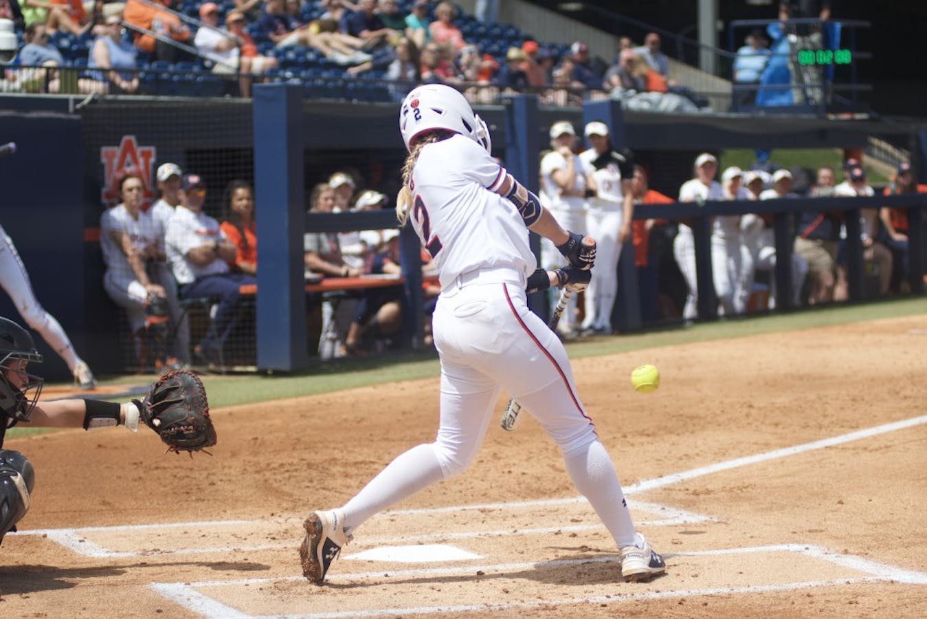 Auburn Softball Vs South Carolina 41419 The Auburn Plainsman 2921