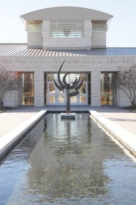 The Jule Collins Smith Museum of Fine Art is located on South College Street. It opened in 2003.  (FILE PHOTO)