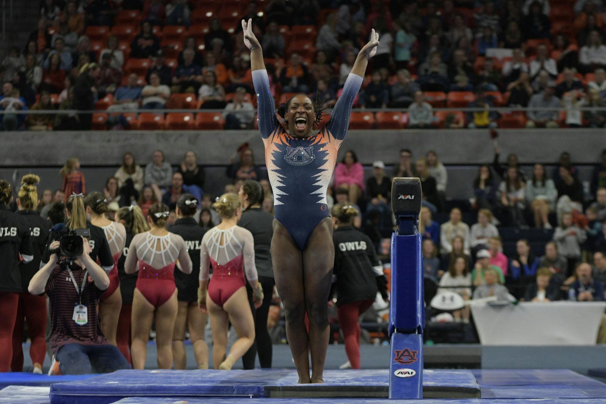 Aria Brusch at Quad Meet