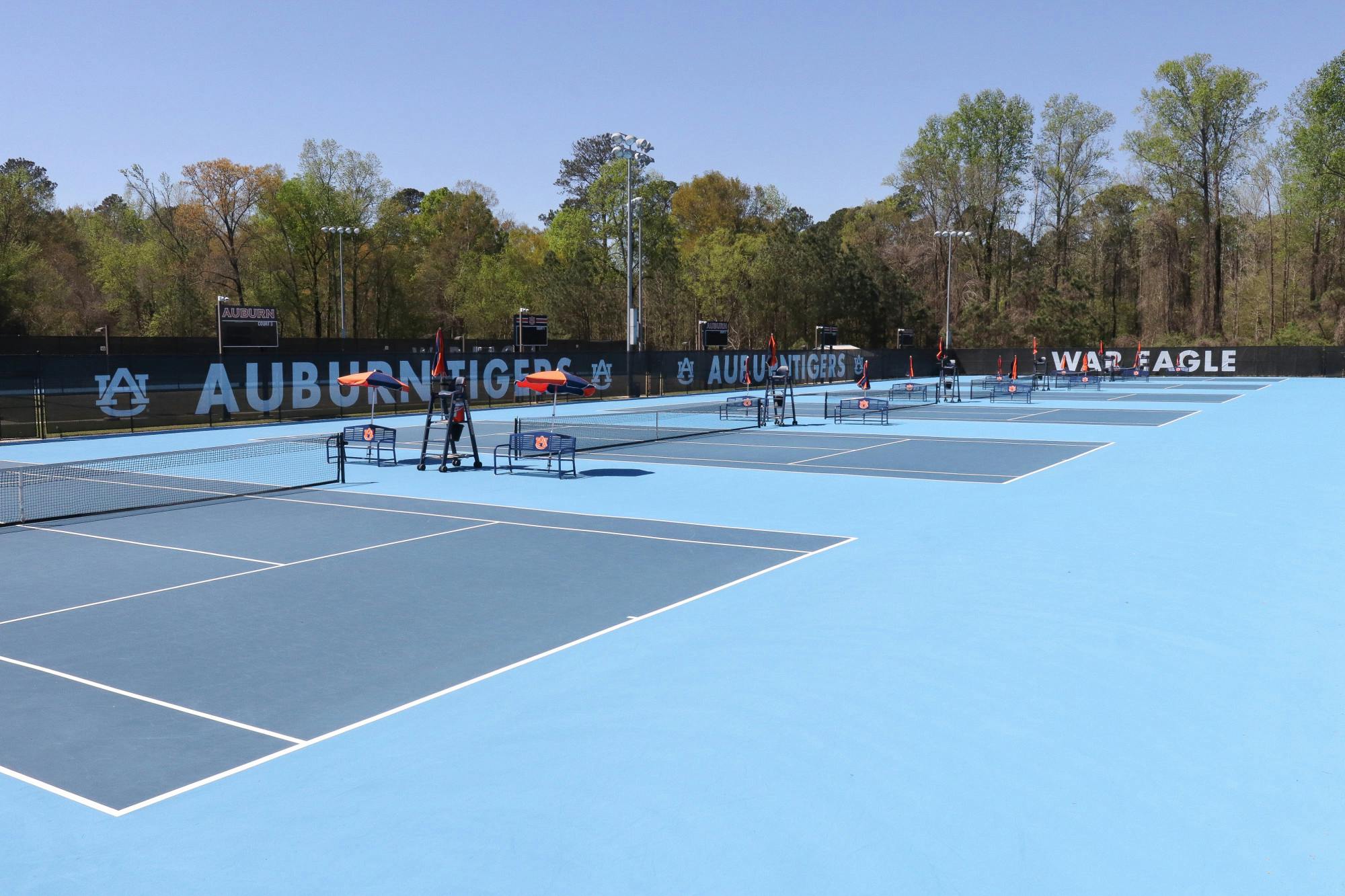 Auburn Tennis Courts at Yarbrough