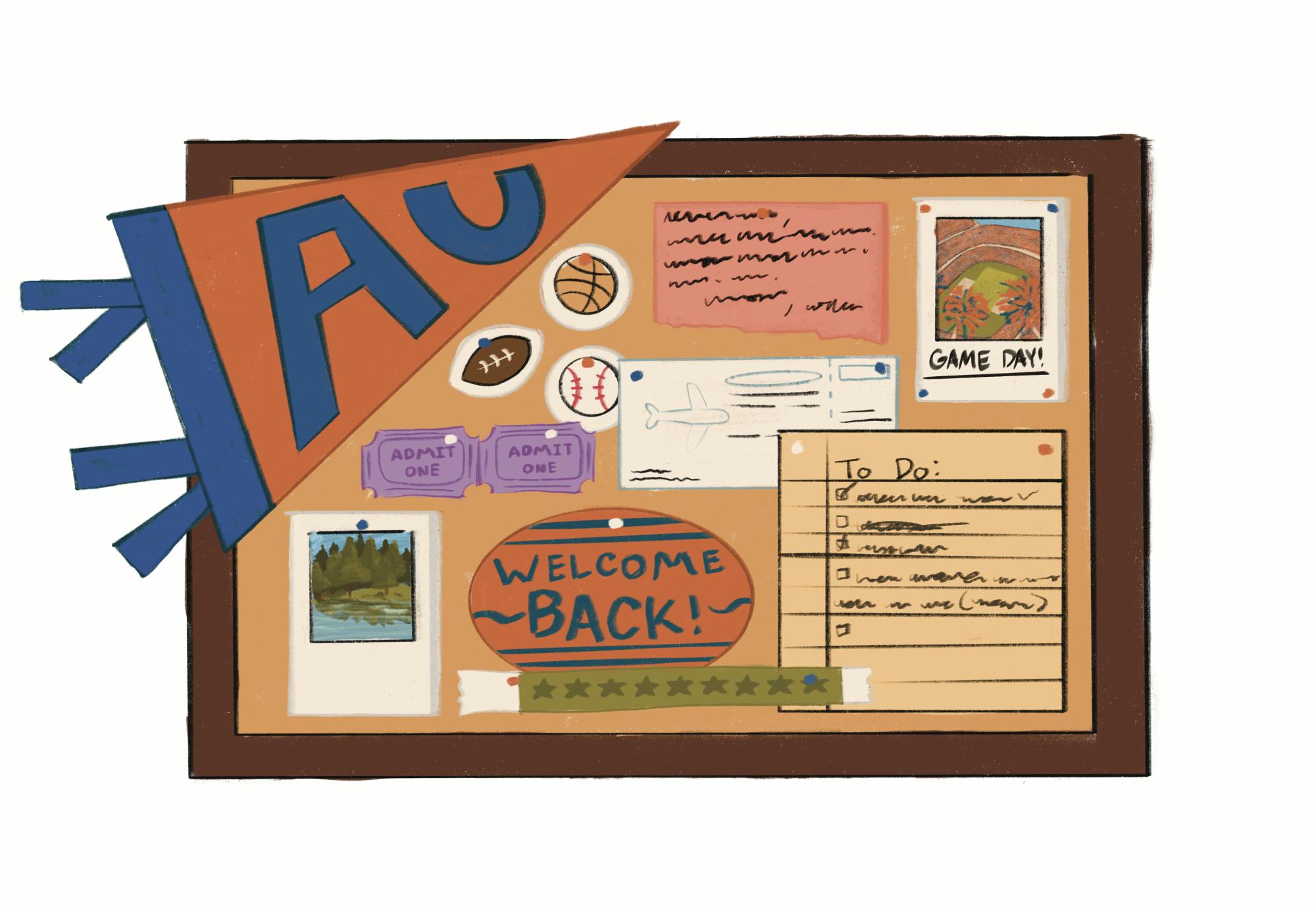 What Auburn Students Are Excited For Graphic