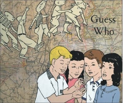 Meghan Stewart's senior project was a six-piece collage made with various materials. (Courtesy of Meghan Stewart)