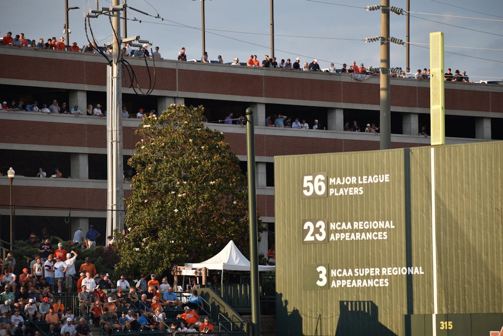 <p>Fans gather at the parking deck and Tiger Terrace to watch Auburn take on Florida State in Regional play.</p>
