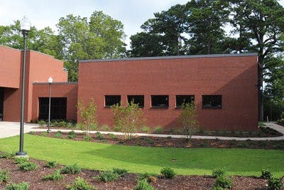 The black box theater and dance studio gives students more space to perform.