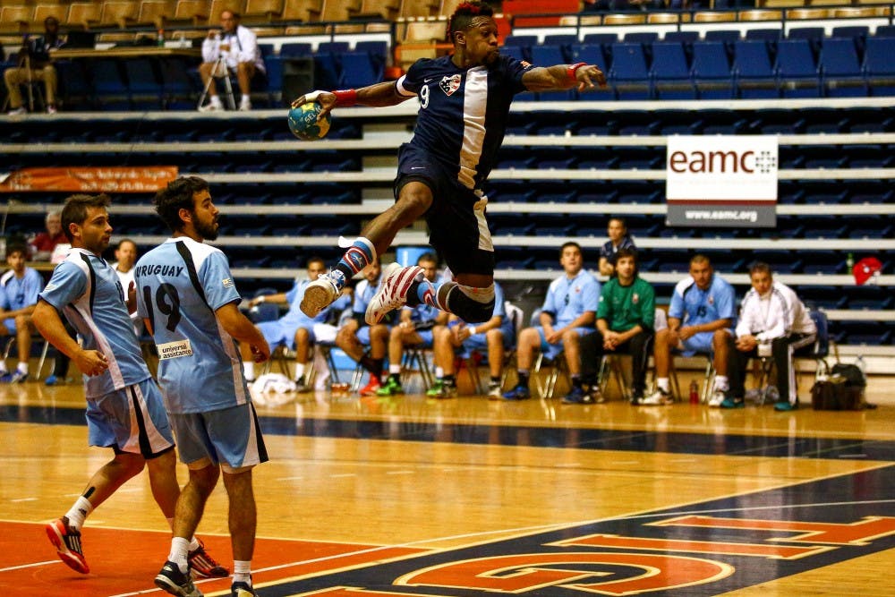 <p>Uruguay vs Auburn Olympic Handball in Auburn AL, March 7, 2015.</p>