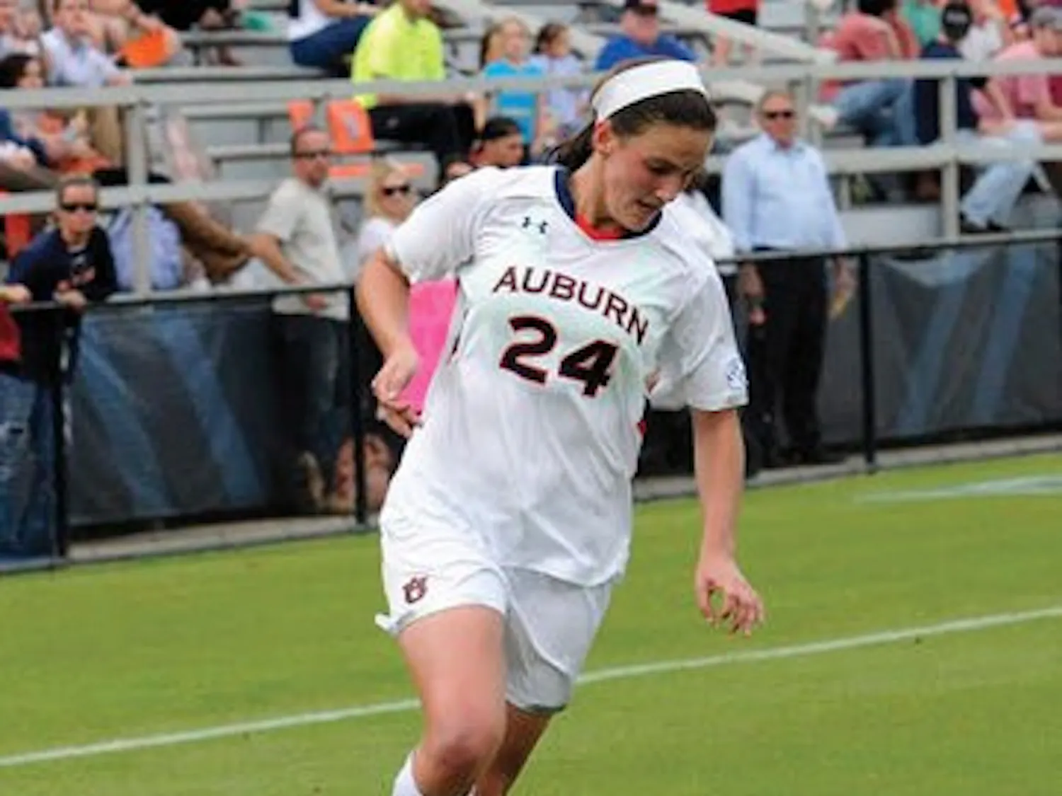 Casie Ramsier was Auburn's leading goal-scorer in her first sesaon on the Plains, scoring nine goals and being named to the All-SEC Freshman Team.