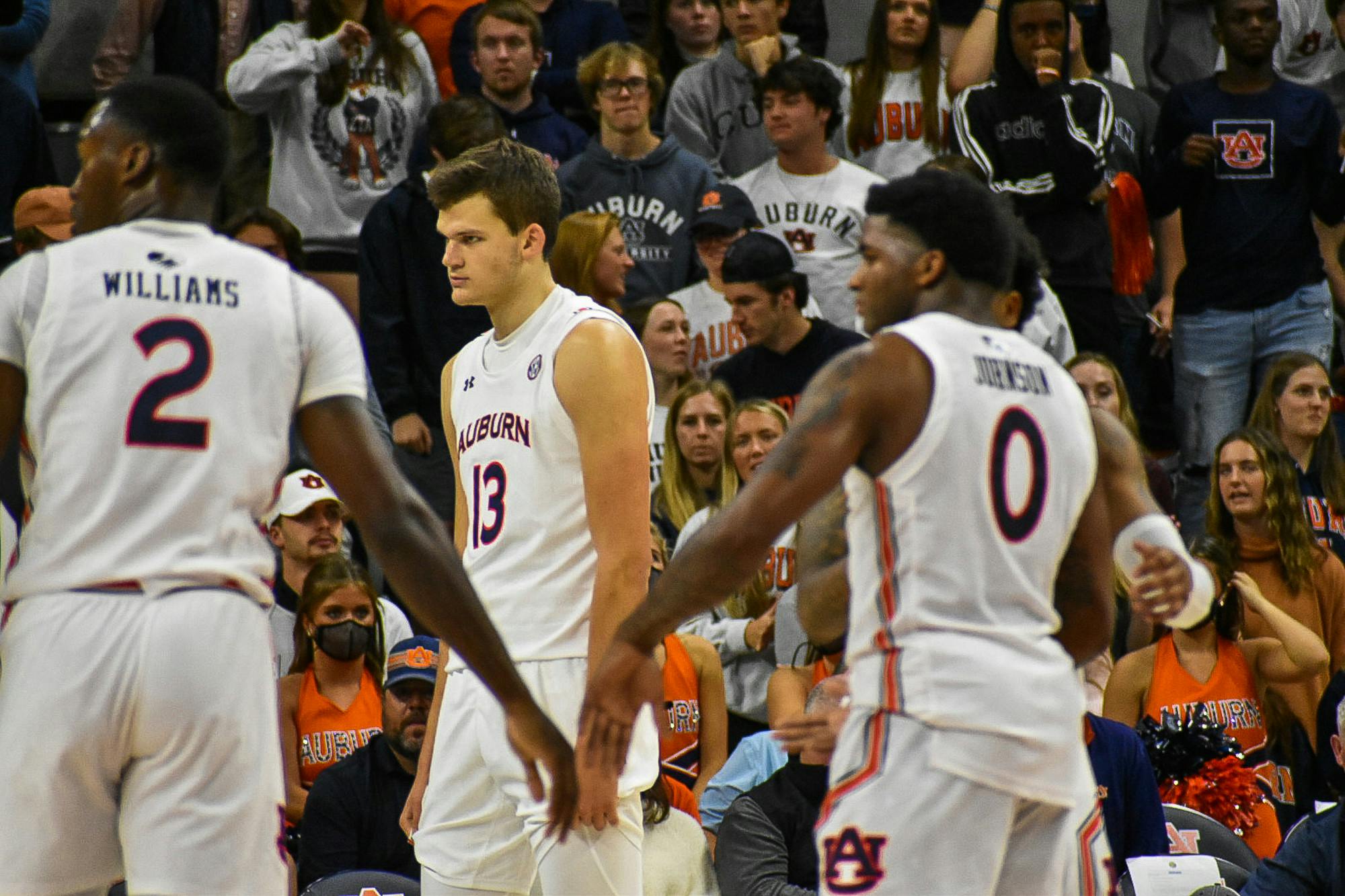 Walker Kessler serious mean mugging