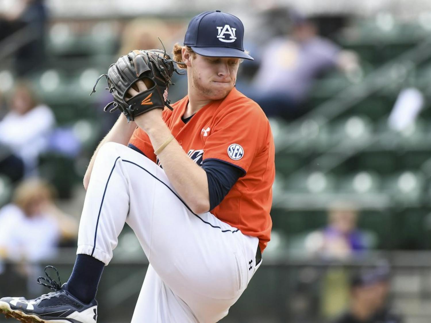 Davis Daniel
Auburn baseball vs Lipscomb on Sunday March 5, 2017 in Auburn, Ala.
Photo by Wade Rackley/Auburn Athletics