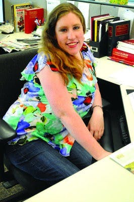 Kristen Letsinger began working with the OA News in May after graduating from the University of Tennessee. She covers grades K-12 and the University. (Christen Harned / ASSISTANT PHOTO EDITOR)