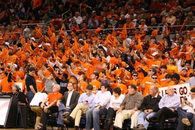 "The Jungle" has given Auburn a decided advantage at home this season, helping the Tigers to a 12-2 record in Auburn Arena. (Rebecca Croomes / PHOTO EDITOR)