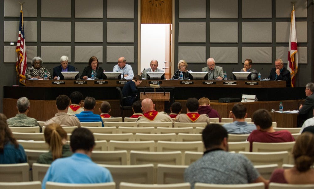 Auburn City Council meeting on Tuesday, Nov. 7 in Auburn, Ala.