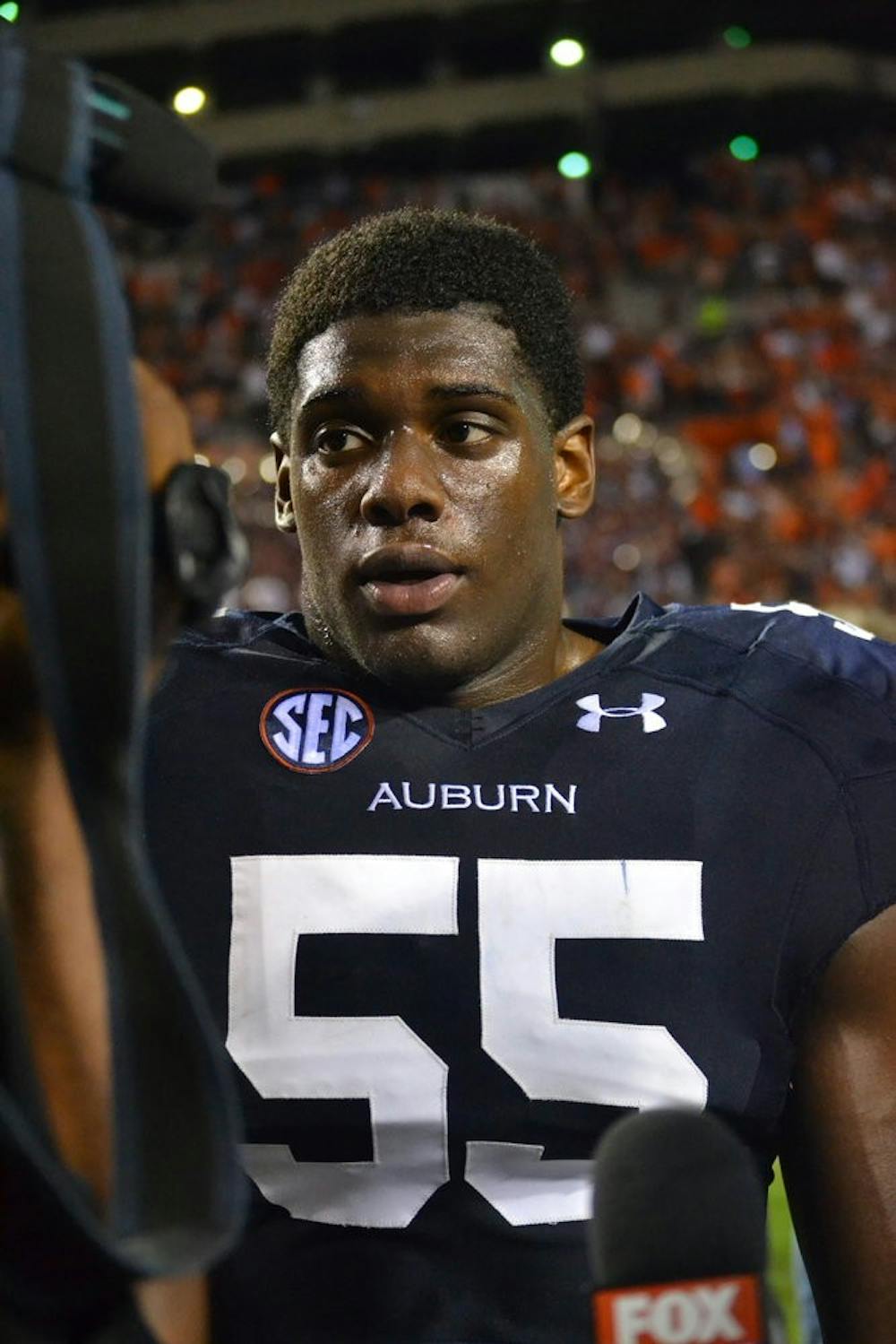 Carl Lawson after Auburn's win against Ole Miss