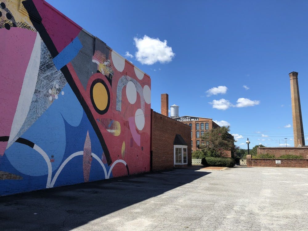 <p>One of the murals for a photo opportunity in Columbus, Georgia.</p>