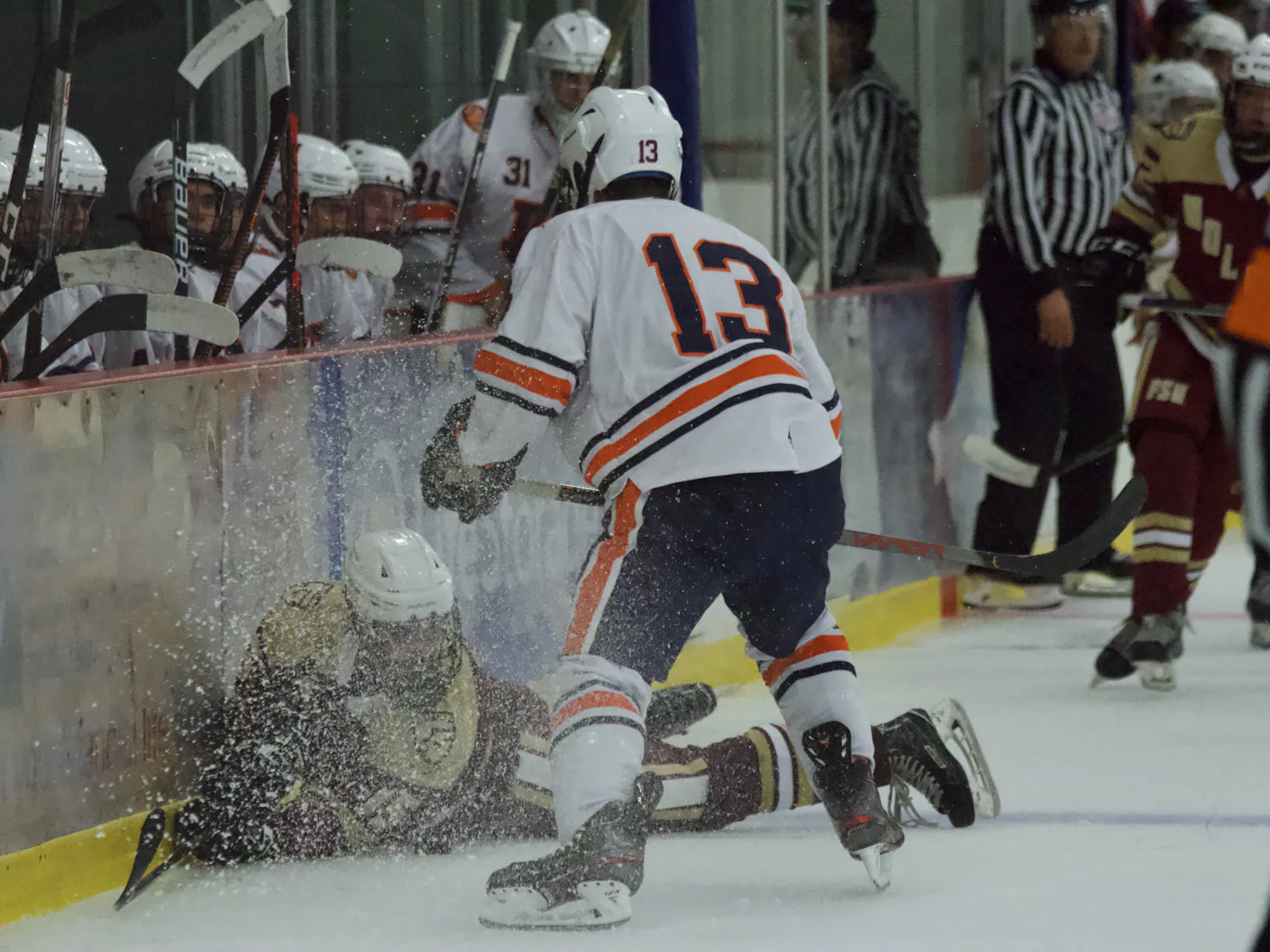 Auburn Hockey vs Florida State: Sep. 15, 2022. Image via Ansley Cotton, Auburn Hockey.