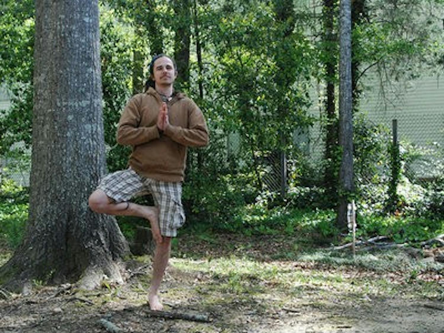 Rosco Davis; tree stance